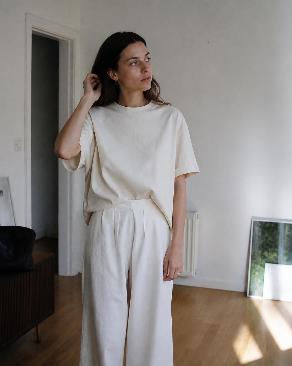 Oversized Everyday Tee on model