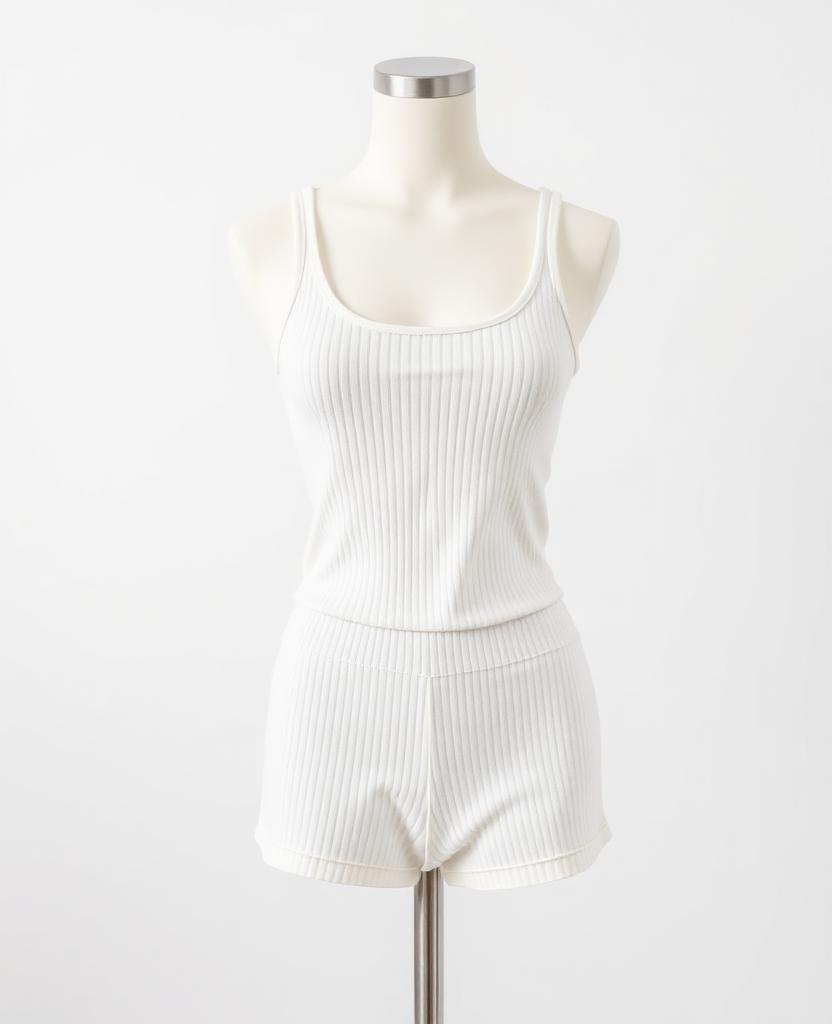 Sunlit Rib Cami Set