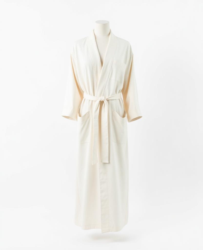 Brushed Cotton Robe