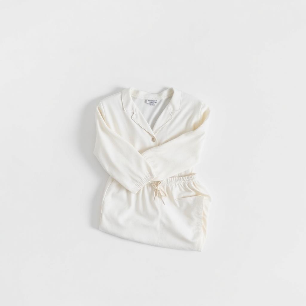Ivory Cotton Night Set